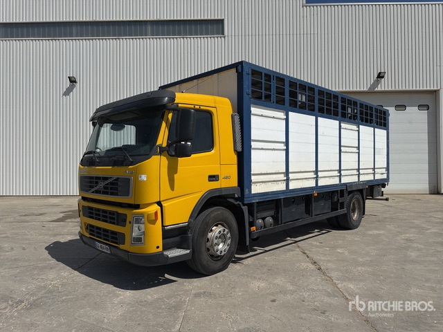 2003 Volvo FM12 420 4x2 Camion Betaillere Livestock Truck - Kravas automašīna dzīvnieku pārvadāšanai: foto 2 2003 Volvo FM12 420 4x2 Camion Betaillere Livestock Truck - Kravas automašīna dzīvnieku pārvadāšanai: foto 2