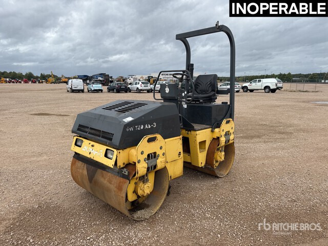 2004 Bomag BW120 AD-3 Compacteur Vibrant Tandem (Inop ... Double Drum Roller - Ceļu veltnis: foto 2 2004 Bomag BW120 AD-3 Compacteur Vibrant Tandem (Inop ... Double Drum Roller - Ceļu veltnis: foto 2