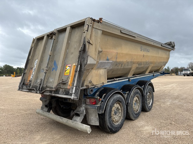 2005 STAS Tuareg S339 CX Tri/A Remorque Benne 3 Essieux End Dump Trailer - Puspiekabe pašizgāzējs: foto 4 2005 STAS Tuareg S339 CX Tri/A Remorque Benne 3 Essieux End Dump Trailer - Puspiekabe pašizgāzējs: foto 4