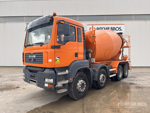 2006 MAN TGA35.390 8x4 Camion Malaxeur Mixer Truck - Betonvedējs: foto 2 2006 MAN TGA35.390 8x4 Camion Malaxeur Mixer Truck - Betonvedējs: foto 2