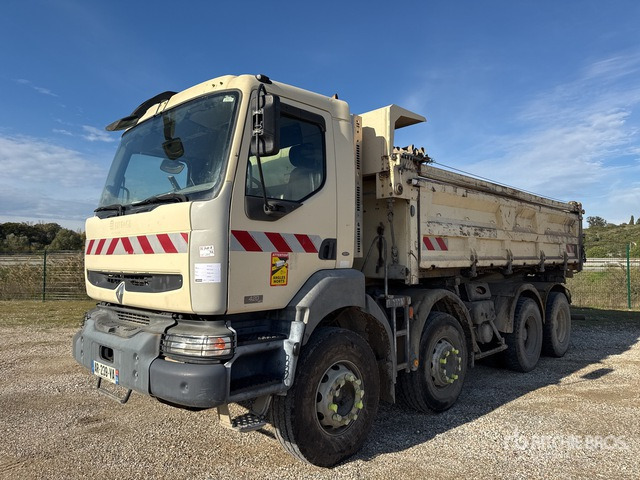 2006 Renault Kerax 380 8x4 Camion Bi-Benne 8x4 Tri/A Dump Truck - Kravas automašīna pašizgāzējs: foto 1 2006 Renault Kerax 380 8x4 Camion Bi-Benne 8x4 Tri/A Dump Truck - Kravas automašīna pašizgāzējs: foto 1