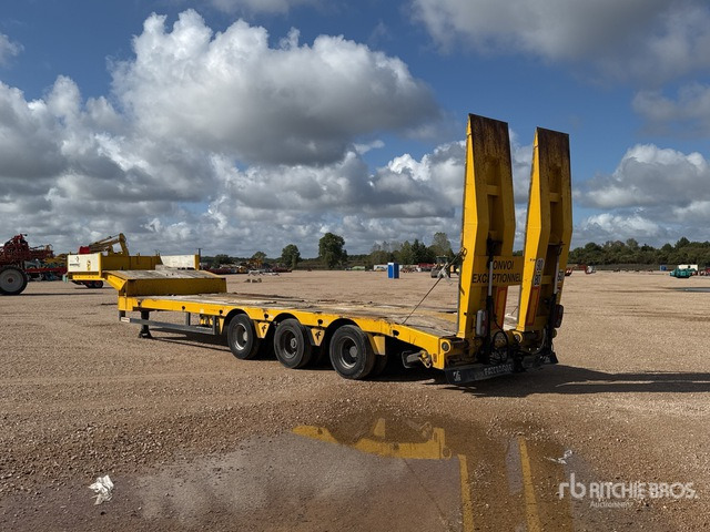 2007 Faymonville TL3GE Tri/A Semi-Remorque Porte-Engin ... Lowboy Trailer - Puspiekabe zema profila platforma: foto 3 2007 Faymonville TL3GE Tri/A Semi-Remorque Porte-Engin ... Lowboy Trailer - Puspiekabe zema profila platforma: foto 3