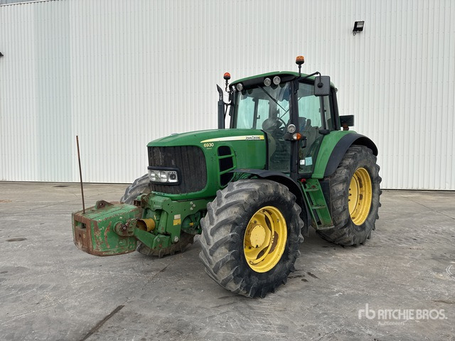 2007 John Deere 6930 Premium 4x4 Tracteur Agricole 4WD Tractor - Traktors: foto 1 2007 John Deere 6930 Premium 4x4 Tracteur Agricole 4WD Tractor - Traktors: foto 1