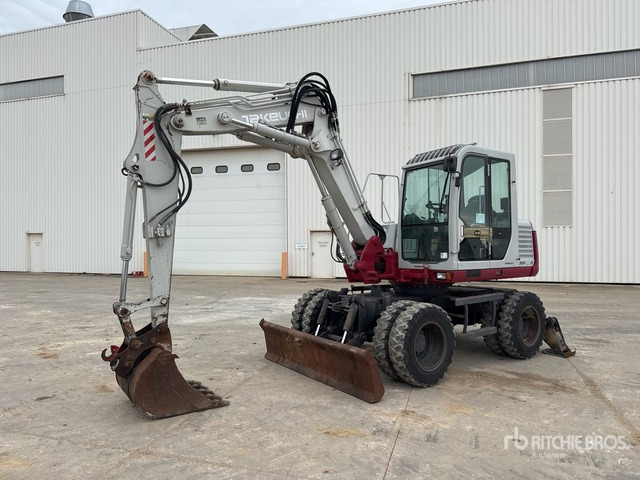 2007 Takeuchi TB175 Pelle Sur Pneus Wheel Excavator - Riteņu ekskavators: foto 1 2007 Takeuchi TB175 Pelle Sur Pneus Wheel Excavator - Riteņu ekskavators: foto 1
