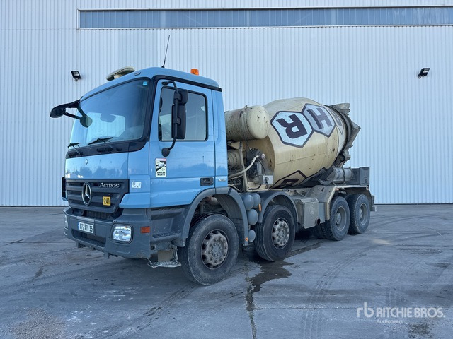 2008 Mercedes-Benz Actros 3236 8x4 Camion Malaxeur 8x4 Mixer Truck - Betonvedējs: foto 2 2008 Mercedes-Benz Actros 3236 8x4 Camion Malaxeur 8x4 Mixer Truck - Betonvedējs: foto 2