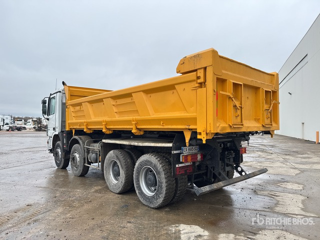 2008 Mercedes-Benz Actros 4146 8x4 Camion Benne T/A Dump Truck - Kravas automašīna pašizgāzējs: foto 3 2008 Mercedes-Benz Actros 4146 8x4 Camion Benne T/A Dump Truck - Kravas automašīna pašizgāzējs: foto 3