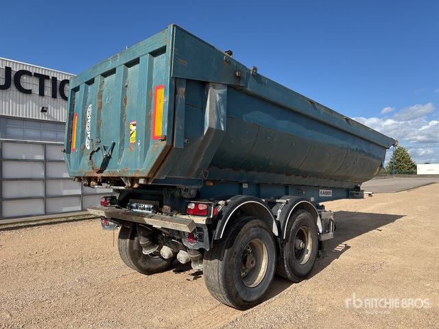 2008 Robuste S3302V T/A Demolition Semi-Remorque Be ... End Dump Trailer - Puspiekabe pašizgāzējs: foto 4 2008 Robuste S3302V T/A Demolition Semi-Remorque Be ... End Dump Trailer - Puspiekabe pašizgāzējs: foto 4