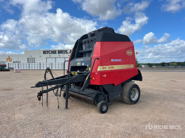 2008 Vicon RV2190 Presse A Balles Rondes 1 Essieu S/A Round Baler - Rituļu prese: foto 2 2008 Vicon RV2190 Presse A Balles Rondes 1 Essieu S/A Round Baler - Rituļu prese: foto 2