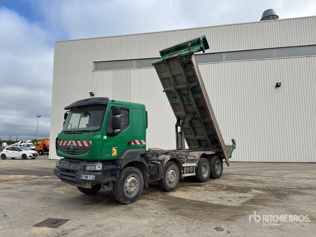 2011 Renault Kerax 430.32 8x4 Camion Benne S/A Dump Truck - Kravas automašīna pašizgāzējs: foto 3 2011 Renault Kerax 430.32 8x4 Camion Benne S/A Dump Truck - Kravas automašīna pašizgāzējs: foto 3