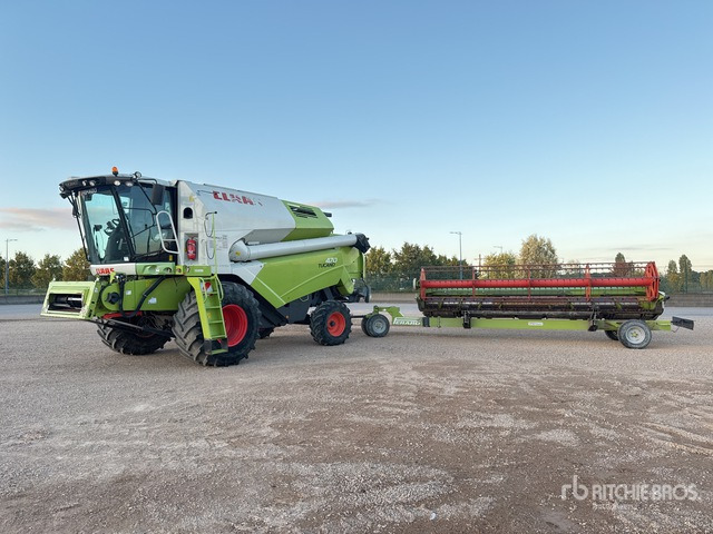 2012 Claas Tucano 470 Moissonneuse-Batteuse Combine Harvester - Labības kombains: foto 2 2012 Claas Tucano 470 Moissonneuse-Batteuse Combine Harvester - Labības kombains: foto 2
