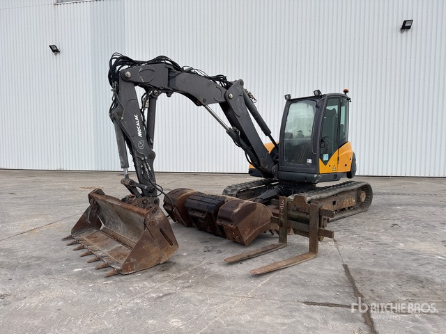 2013 Mecalac 10 MCR Pelle Sur Chenilles Tracked Excavator - Kāpurķēžu ekskavators: foto 2 2013 Mecalac 10 MCR Pelle Sur Chenilles Tracked Excavator - Kāpurķēžu ekskavators: foto 2