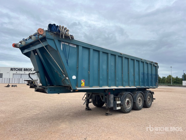 2015 Robuste Kaiser BDAB3XX Tri/A Semi-Remorque Benne 3 Essieux End Dump Trailer - Puspiekabe pašizgāzējs: foto 1 2015 Robuste Kaiser BDAB3XX Tri/A Semi-Remorque Benne 3 Essieux End Dump Trailer - Puspiekabe pašizgāzējs: foto 1