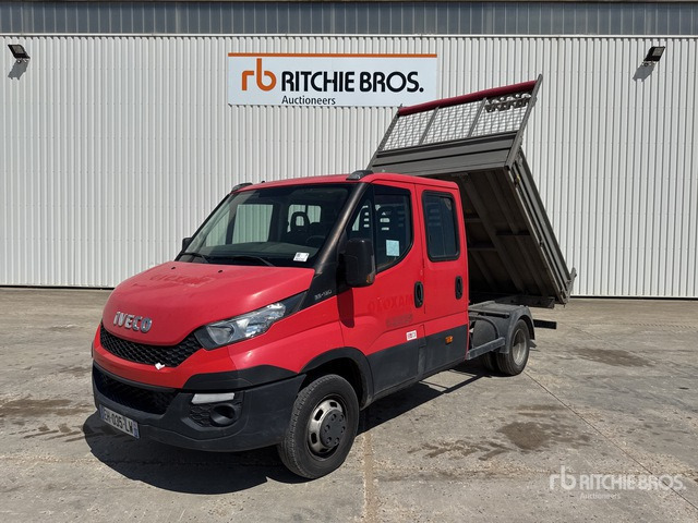 2016 Iveco 35-130 Camion Benne (Inoperable) Dump Truck: Light Duty - Komercauto pašizgāzējs, Kravas-pasažieru furgons: foto 3 2016 Iveco 35-130 Camion Benne (Inoperable) Dump Truck: Light Duty - Komercauto pašizgāzējs, Kravas-pasažieru furgons: foto 3
