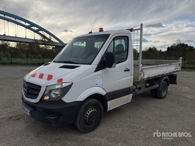 2016 Mercedes-Benz Sprinter 516 CDI 4x2 Camion Benne Dump Truck: Light Duty - Kravas automašīna pašizgāzējs: foto 1 2016 Mercedes-Benz Sprinter 516 CDI 4x2 Camion Benne Dump Truck: Light Duty - Kravas automašīna pašizgāzējs: foto 1