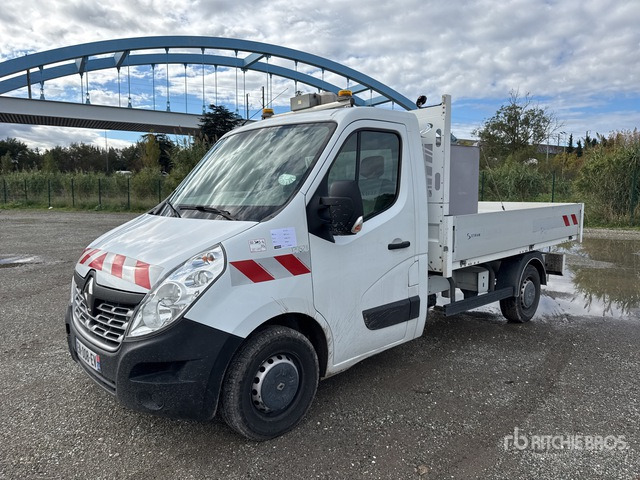 2017 Renault Master Camion Plateau Flatbed Dump Truck: Light Duty - Kravas automašīna pašizgāzējs: foto 1 2017 Renault Master Camion Plateau Flatbed Dump Truck: Light Duty - Kravas automašīna pašizgāzējs: foto 1