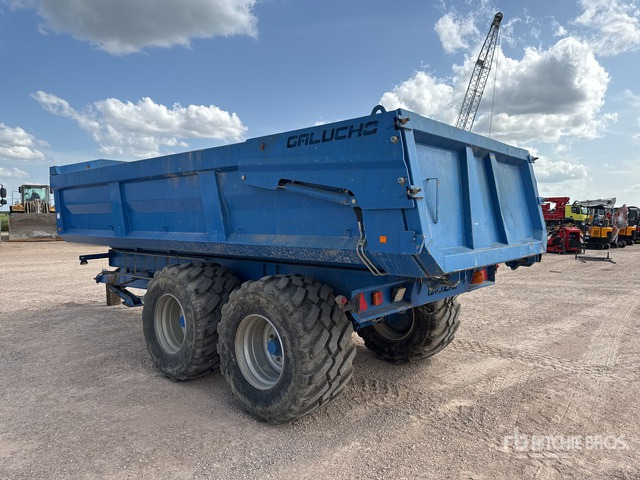 2018 Galucho MG181 T/A Remorque Agricole 2 Essieux :Misc. Agricultural Trailer - Lauksaimniecības piekabe-pašizgāzējs: foto 4 2018 Galucho MG181 T/A Remorque Agricole 2 Essieux :Misc. Agricultural Trailer - Lauksaimniecības piekabe-pašizgāzējs: foto 4