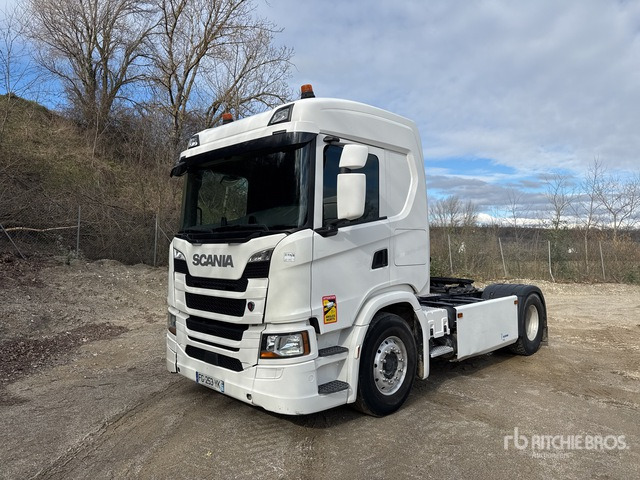 2019 Scania G410 CNG 4x2 S/A Sleeper Truck Tractor - Pļaujmašīna-smalcinātājs/ Mulčētājs: foto 2 2019 Scania G410 CNG 4x2 S/A Sleeper Truck Tractor - Pļaujmašīna-smalcinātājs/ Mulčētājs: foto 2