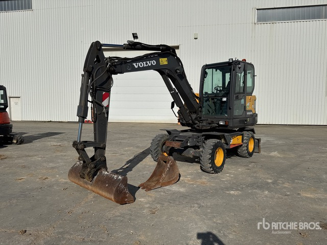 2019 Volvo EW60E Pelle Sur Pneus Wheel Excavator - Riteņu ekskavators: foto 2 2019 Volvo EW60E Pelle Sur Pneus Wheel Excavator - Riteņu ekskavators: foto 2