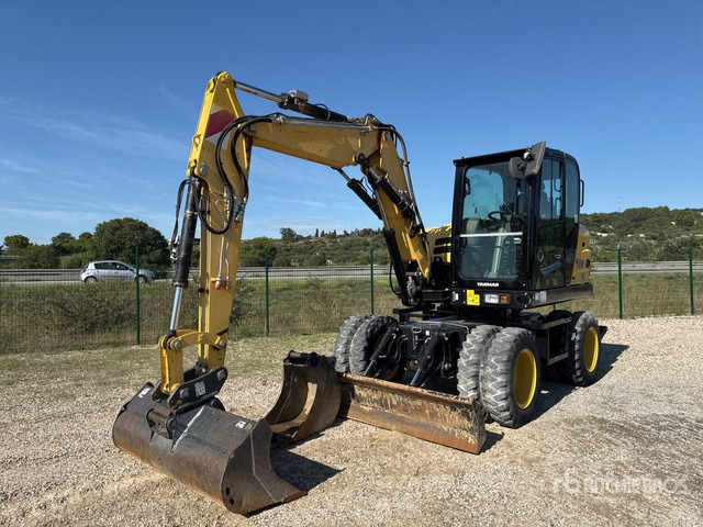 2019 Yanmar B75W Pelle Sur Pneus Wheel Excavator - Riteņu ekskavators: foto 2 2019 Yanmar B75W Pelle Sur Pneus Wheel Excavator - Riteņu ekskavators: foto 2
