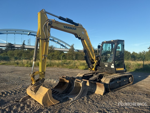 2019 Yanmar SV 100-2A Pelle Sur Chenilles Tracked Excavator - Kāpurķēžu ekskavators: foto 1 2019 Yanmar SV 100-2A Pelle Sur Chenilles Tracked Excavator - Kāpurķēžu ekskavators: foto 1