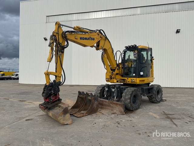 2020 Komatsu PW118MR-11 Pelle Sur Pneus Wheel Excavator - Riteņu ekskavators: foto 1 2020 Komatsu PW118MR-11 Pelle Sur Pneus Wheel Excavator - Riteņu ekskavators: foto 1