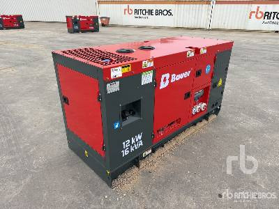 BAUER GFS-12KW Skid-Mounted 12kW/15kVA (Unused) - Elektroģenerators: foto 1 BAUER GFS-12KW Skid-Mounted 12kW/15kVA (Unused) - Elektroģenerators: foto 1