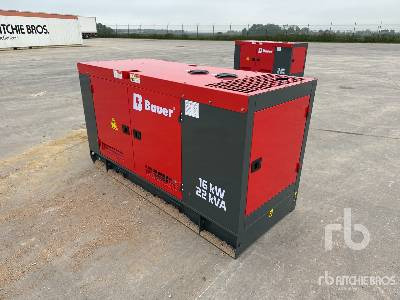 BAUER GFS-16KW Skid-Mounted 16kW/20kVA (Unused) - Elektroģenerators: foto 4 BAUER GFS-16KW Skid-Mounted 16kW/20kVA (Unused) - Elektroģenerators: foto 4