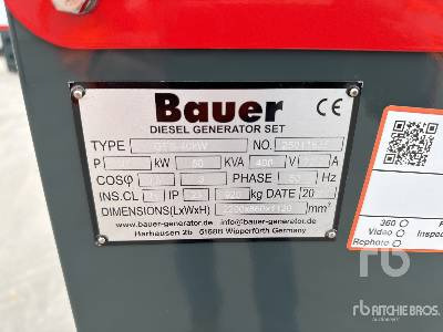 BAUER GFS-40KW Skid-Mounted 40kW/50kVA (Unused) - Elektroģenerators: foto 5 BAUER GFS-40KW Skid-Mounted 40kW/50kVA (Unused) - Elektroģenerators: foto 5