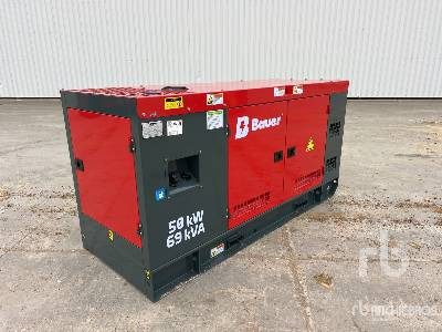BAUER GFS-50KW 62.5 kVA Skid-Mounted (Unused) - Elektroģenerators: foto 1 BAUER GFS-50KW 62.5 kVA Skid-Mounted (Unused) - Elektroģenerators: foto 1