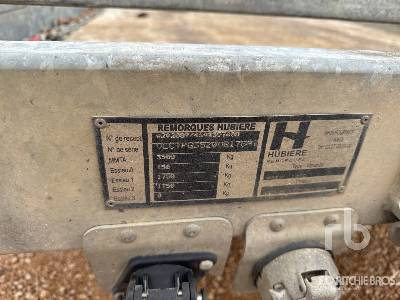 HUBIERE H212L 14CF T/A Remorque - Celtniecības tehnikas piekabe: foto 5 HUBIERE H212L 14CF T/A Remorque - Celtniecības tehnikas piekabe: foto 5