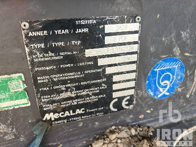 MECALAC 8MCR - Kāpurķēžu ekskavators: foto 5 MECALAC 8MCR - Kāpurķēžu ekskavators: foto 5