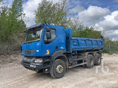 RENAULT KERAX 450DXI 6x4 Camion Benne - Kravas automašīna pašizgāzējs: foto 1 RENAULT KERAX 450DXI 6x4 Camion Benne - Kravas automašīna pašizgāzējs: foto 1