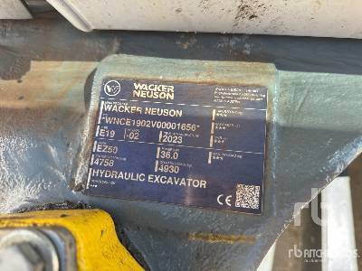 WACKER NEUSON EZ50 Mini-Pelle - Mini-ekskavators: foto 5 WACKER NEUSON EZ50 Mini-Pelle - Mini-ekskavators: foto 5