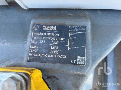 WACKER NEUSON EZ50 Mini-Pelle - Mini-ekskavators: foto 5 WACKER NEUSON EZ50 Mini-Pelle - Mini-ekskavators: foto 5