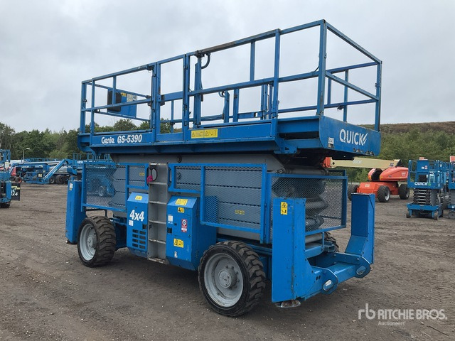 2007 Genie GS-5390 4x4 Diesel Scissor Lift - Šķērveida pacēlājs: foto 3 2007 Genie GS-5390 4x4 Diesel Scissor Lift - Šķērveida pacēlājs: foto 3