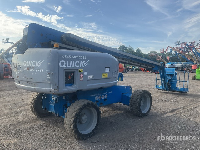 2007 Genie S-65 4WD Diesel Telescopic Boom Lift - Teleskopiskais pacēlājs: foto 4 2007 Genie S-65 4WD Diesel Telescopic Boom Lift - Teleskopiskais pacēlājs: foto 4
