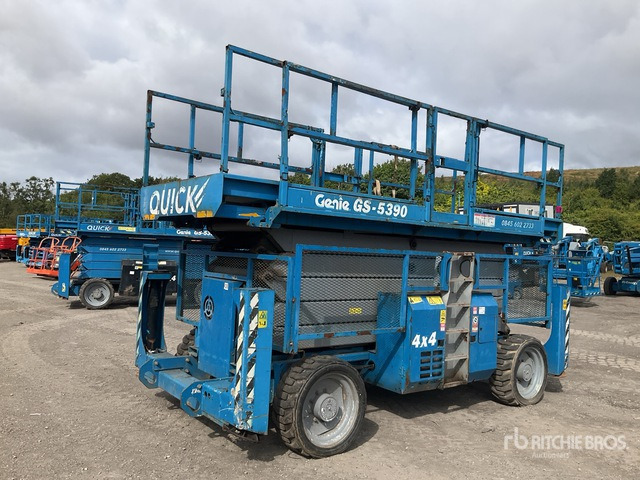 2008 Genie GS-5390 4x4 Diesel Scissor Lift - Šķērveida pacēlājs: foto 2 2008 Genie GS-5390 4x4 Diesel Scissor Lift - Šķērveida pacēlājs: foto 2