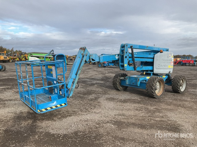 2008 Genie Z51/30JRT 4WD Diesel Articulating Boom Lift - Izlices pacēlājs: foto 4 2008 Genie Z51/30JRT 4WD Diesel Articulating Boom Lift - Izlices pacēlājs: foto 4