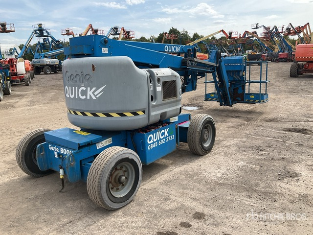2011 Genie Z45/28 2WD Hybrid Articulating Boom Lift - Izlices pacēlājs: foto 3 2011 Genie Z45/28 2WD Hybrid Articulating Boom Lift - Izlices pacēlājs: foto 3