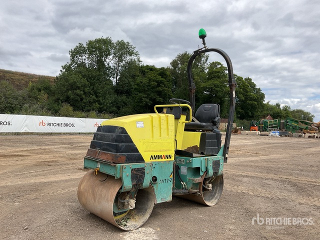 2012 Ammann AV12-2 Double Drum Roller - Ceļu veltnis: foto 1 2012 Ammann AV12-2 Double Drum Roller - Ceļu veltnis: foto 1