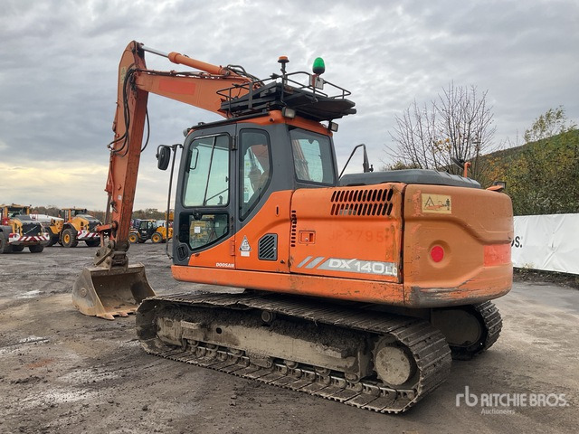 2013 Doosan DX140 LC Tracked Excavator - Kāpurķēžu ekskavators: foto 3 2013 Doosan DX140 LC Tracked Excavator - Kāpurķēžu ekskavators: foto 3