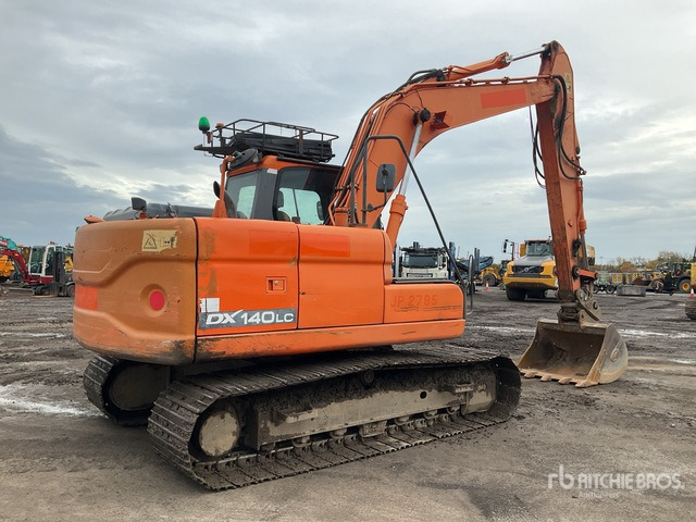 2013 Doosan DX140 LC Tracked Excavator - Kāpurķēžu ekskavators: foto 4 2013 Doosan DX140 LC Tracked Excavator - Kāpurķēžu ekskavators: foto 4
