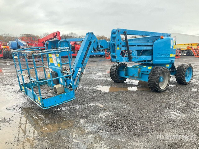 2013 Genie Z45/25J 4WD Diesel Articulating Boom Lift - Izlices pacēlājs: foto 3 2013 Genie Z45/25J 4WD Diesel Articulating Boom Lift - Izlices pacēlājs: foto 3