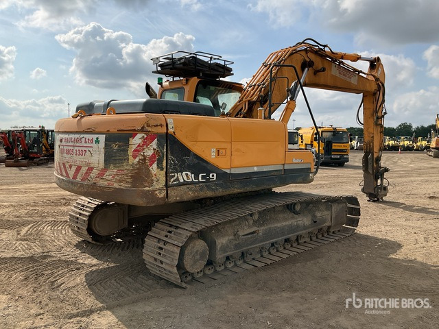 2013 Hyundai R210LC-9 Tracked Excavator - Kāpurķēžu ekskavators: foto 3 2013 Hyundai R210LC-9 Tracked Excavator - Kāpurķēžu ekskavators: foto 3