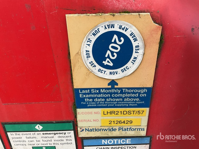 2013 Nifty-Lift HR21D 4WD Diesel Articulating Boom Lift - Izlices pacēlājs: foto 3 2013 Nifty-Lift HR21D 4WD Diesel Articulating Boom Lift - Izlices pacēlājs: foto 3