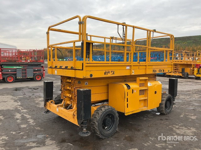 2014 Haulotte H15SDX 4x4 Diesel Scissor Lift - Šķērveida pacēlājs: foto 4 2014 Haulotte H15SDX 4x4 Diesel Scissor Lift - Šķērveida pacēlājs: foto 4