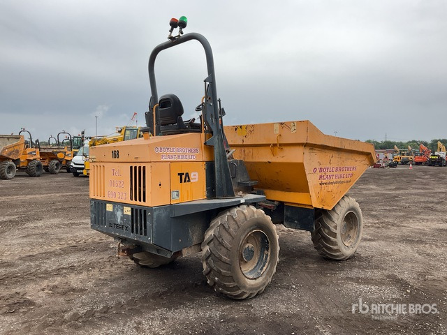 2014 Terex TA9 9 ton 4x4 Dumper - Bezceļu pašizgāzējs: foto 3 2014 Terex TA9 9 ton 4x4 Dumper - Bezceļu pašizgāzējs: foto 3