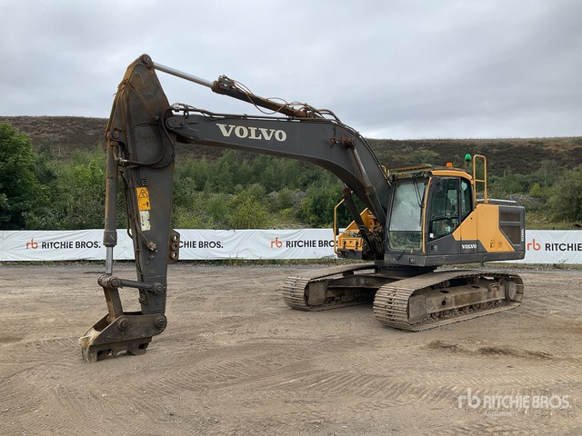 2014 Volvo EC250EL Tracked Excavator - Kāpurķēžu ekskavators: foto 2 2014 Volvo EC250EL Tracked Excavator - Kāpurķēžu ekskavators: foto 2