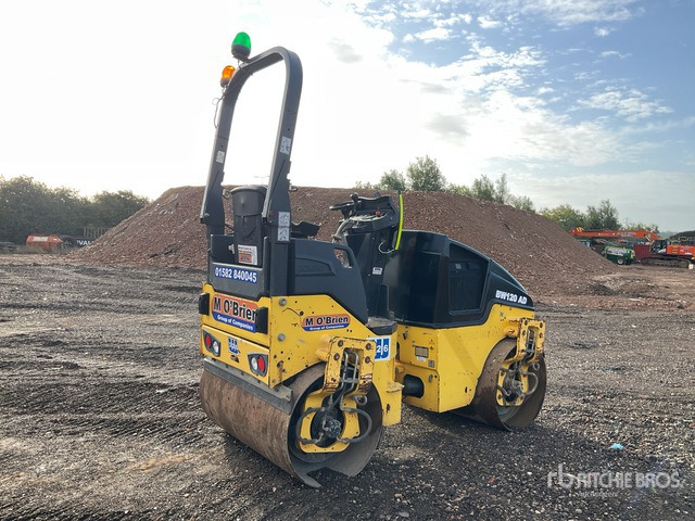 2015 Bomag 120AD-5 Double Drum Roller - Veltnis: foto 3 2015 Bomag 120AD-5 Double Drum Roller - Veltnis: foto 3