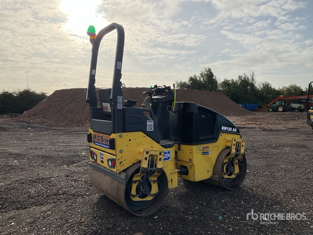 2015 Bomag 120AD-5 Double Drum Roller - Veltnis: foto 4 2015 Bomag 120AD-5 Double Drum Roller - Veltnis: foto 4